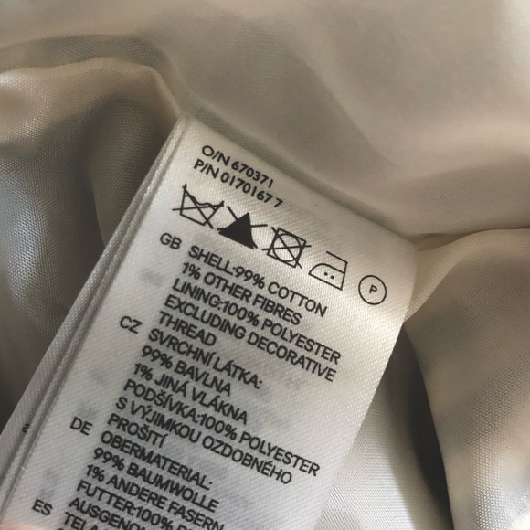 H&M Zipper Blazer Size US 2 - Picture 6 of 6